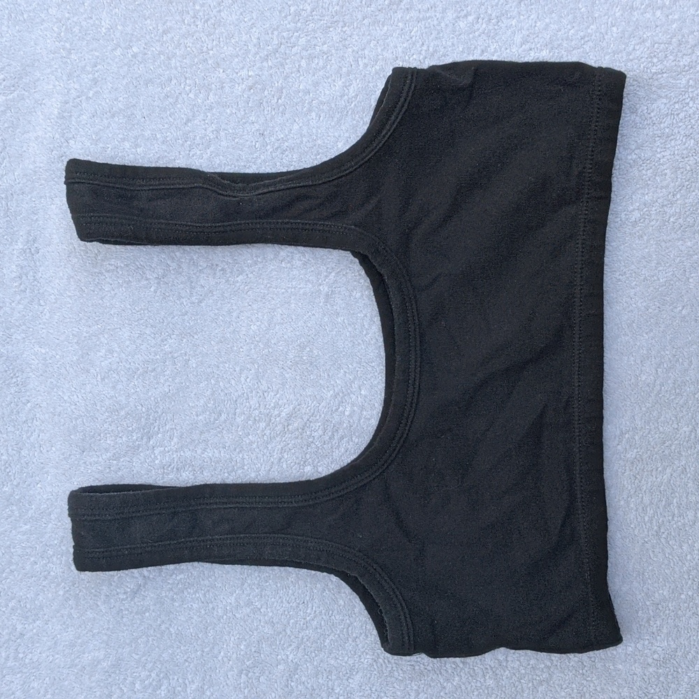 ARQ Wide Strap Bra Size M Black